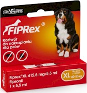 FIPREX Spot-On XL 40-55kg 1szt TERMIN GRUDZIEŃ 2022*ODBIÓR WŁASNY, ZLECENIE KURIERA*