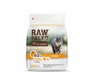 RAW PALEO Adult Indyk i Kurczakiem 250g