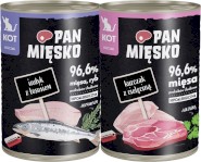 PAN MIĘSKO Kurczak z Cielęciną dla kociąt 400g