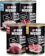 PAN MIĘSKO Indyk z Dorszem dla psa 400g