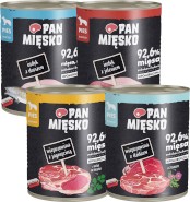 PAN MIĘSKO Indyk z Dorszem dla psa 800g