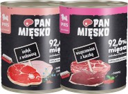 PAN MIĘSKO Indyk z Wołowiną dla szczeniąt 800g