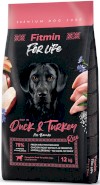 FITMIN Dog For Life Duck & Turkey Kaczka Indyk 12kg