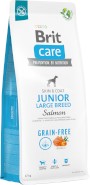 BRIT Care Dog Grain Free Junior Large Breed Salmon 12kg+2kg