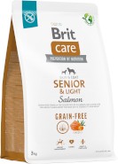 BRIT Care Dog Grain Free SENIOR / LIGHT Salmon 3kg