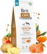 BRIT Care Dog Grain Free SENIOR / LIGHT Salmon 1kg
