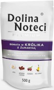 DOLINA NOTECI PREMIUM Królik Żurawina 500g saszetka