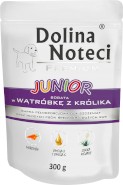 DOLINA NOTECI Premium Junior Wątróbka z królika 300g saszetka
