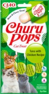 INABA Cat Churu Pops Tuna Chicken Tuńczyk Kurczak 4x15g