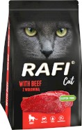 DOLINA NOTECI RAFI Cat Adult Wołowina bez zbóż 1,5kg