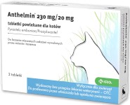 KRKA Anthelmin Tabletki dla kota na robaki 2tabl.