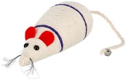 KERBL Mysz sizalowa 31,5cm Zabawka dla kota