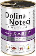 DOLINA NOTECI PREMIUM Królik z Żurawiną 400g