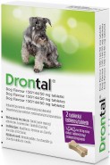 Vetoquinol DRONTAL Dog Flavour Tabletki dla psa na robaki 2tab. DATA 2023-11