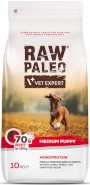 Vet Expert RAW PALEO Medium Puppy Monoprotein Beef 10kg
