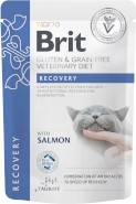 BRIT GF Veterinary Diet RECOVERY Cat z Łososiem 85g