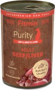 FITMIN Purity GF Adult Beef / Liver Wołowina Wątroba 400g