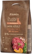 FITMIN Purity GF Adult Mini Beef Wołowina ziemniaki 4kg
