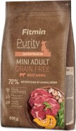 FITMIN Purity GF Adult Mini Beef Wołowina ziemniaki 800g
