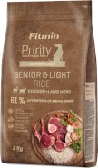 FITMIN Purity Rice Senior / Light Venison Lamb 2kg