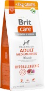 Brit Care Dog Hypoallergenic Adult Medium Lamb 12+2kg