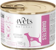 4VETS Natural DIABETES dla psa z cukrzycą 185g