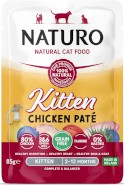 NATURO Adult Cat GF Kitten Chicken Pate bez zbóż 85g