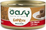 OASY Tasty Mousse Kot Beef Wołowina 85g