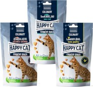 HAPPY CAT Crunchy Snack Farm Poultry Drób Marchew 70g