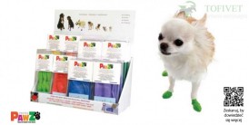 BUSTER Pawz Skarpety ochronne dla psa XS pomarańcz 12szt. - Zdjęcie nr 2
