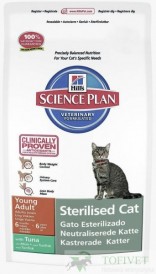 HILLS SP Feline Young Adult Sterilised Cat Tuna 3,5kg Tanio Detal Hurt Warszawa