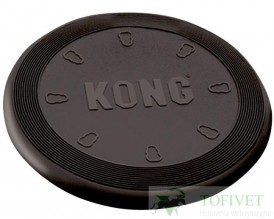 KONG RINGO Extreme Flyer Frishbee czarne gumowe - Zdjęcie nr 2