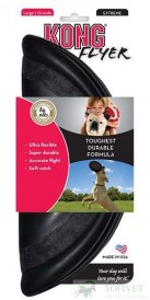 KONG RINGO Extreme Flyer Frishbee czarne gumowe - Zdjęcie nr 3