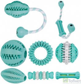 TRIXIE Piłka Baseball DENTA FUN Miętowa 6cm - Zdjęcie nr 2