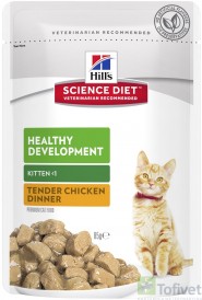 HILL'S SP Feline Kitten Chicken 85g saszetka kurczak - Zdjęcie nr 2