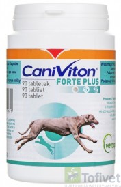 VETOQUINOL Caniviton Forte Plus w tabletkach 90szt - Zdjęcie nr 2