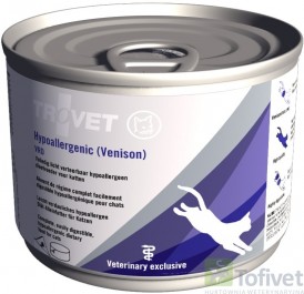 TROVET VRD Hypoallergenic Cat Venison Dziczyzna Puszka 12x200g - Zdjęcie nr 2