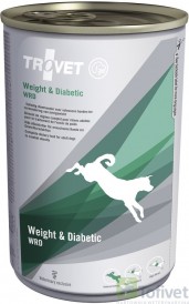 TROVET WRD Weight Diabetic Dog 12x400g - Zdjęcie nr 2