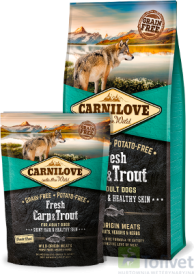 CARNILOVE Dog Adult Fresh Carp / Trout Karp Pstrąg 1,5kg - Zdjęcie nr 2