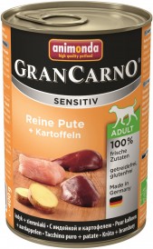 ANIMONDA Grancarno ADULT SENSITIV Indyk i Ziemniaki 400g - Zdjęcie nr 2