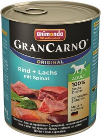ANIMONDA Grancarno ADULT Łosoś Szpinak 800g - Zdjęcie nr 2
