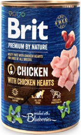 BRIT Premium by Nature CHICKEN Drób Jagody 400g - Zdjęcie główne