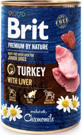 BRIT Premium by Nature TURKEY Indyk Rumianek 400g
