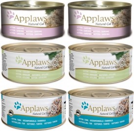 APPLAWS Kitten MIX SMAKÓW dla kociąt 6x70g - Zdjęcie główne