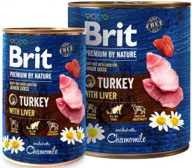 BRIT Premium by Nature TURKEY Indyk Rumianek 800g - Zdjęcie nr 2