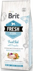 BRIT FRESH Fish Pumpkin Adult Large Ryba Dynia 12kg - Zdjęcie główne