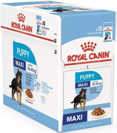 ROYAL CANIN Maxi Puppy w sosie 10x140g - Zdjęcie nr 4