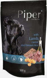 Dolina Noteci PIPER Animals Pies Jagnięcina Marchew 500g - Zdjęcie główne