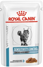 ROYAL CANIN VET SENSITIVITY Control Feline Chicken & Rice 85g