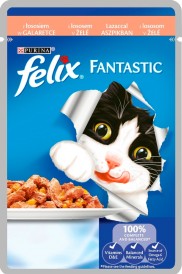 PURINA FELIX FANTASTIC Łosoś 85g - Zdjęcie nr 2